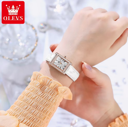 Reloj OLEVS Cuero Elegante