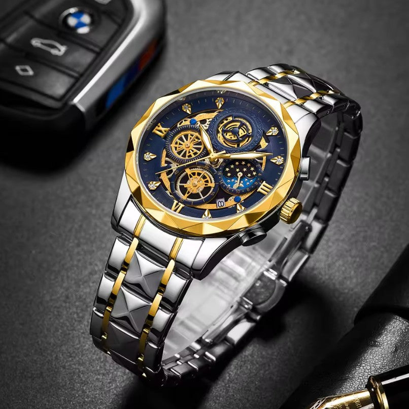 Reloj PAAZOMU Elegancia Dorada