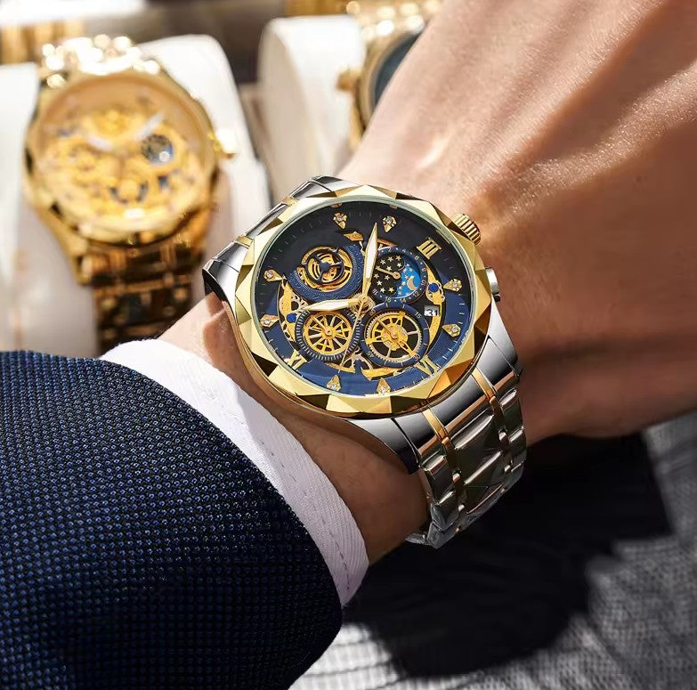 Reloj PAAZOMU Elegancia Dorada