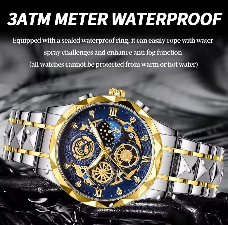 Reloj PAAZOMU Elegancia Dorada