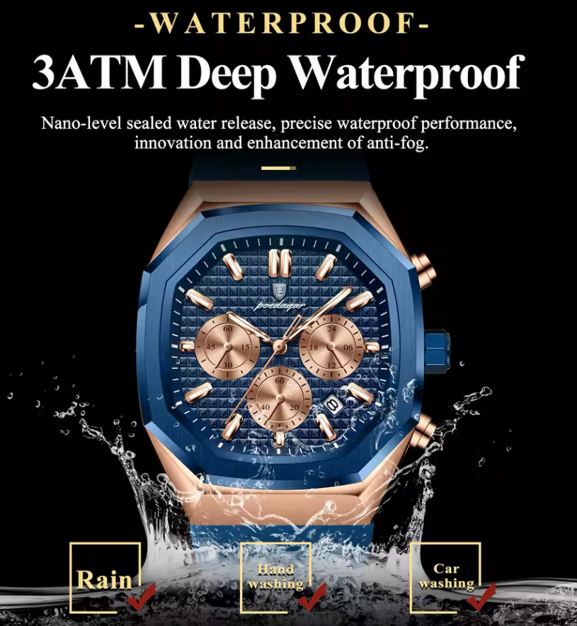 Reloj POEDAGAR Blue Dynamic