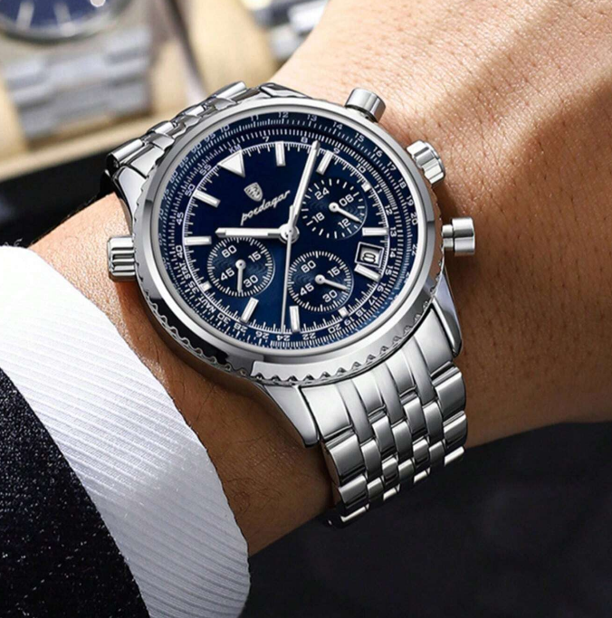 Reloj POEDAGAR Business Design Blue