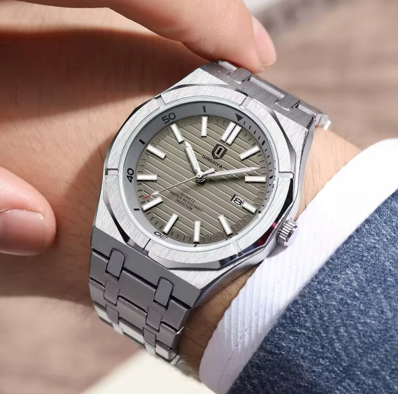 Reloj QINGXIYA Grey Elegant