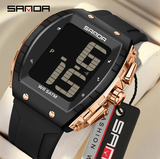 Reloj SANDA Digital Warrior 50M