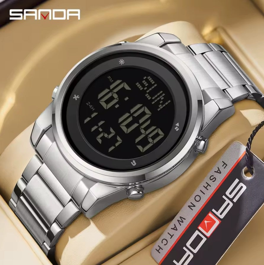 Reloj SANDA Steel Display