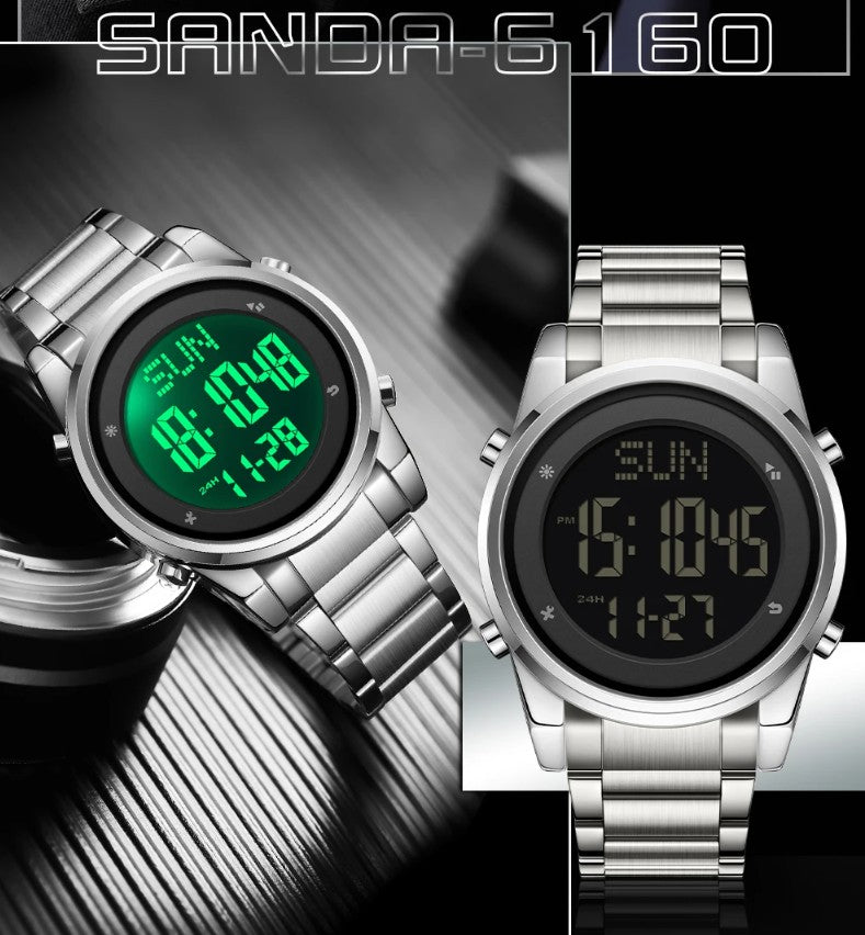Reloj SANDA Steel Display