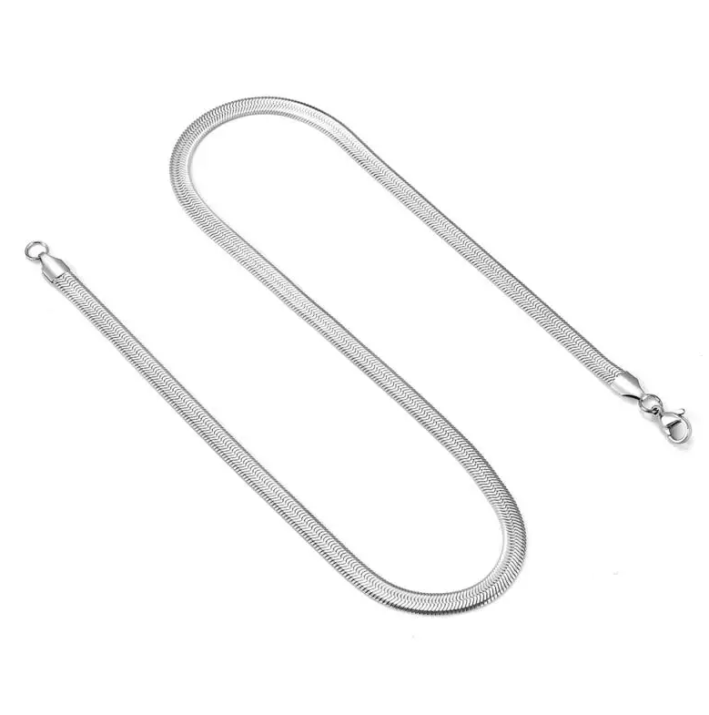 Collar Serpiente de Acero Inox