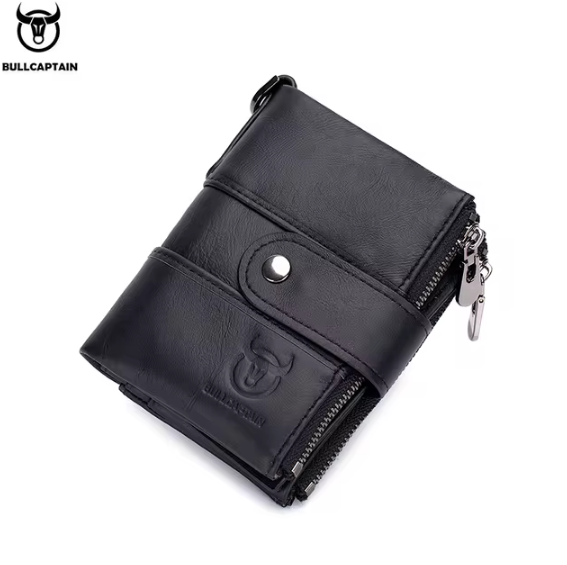 Billetera BULLCAPTAIN Titan de Cuero Genuino