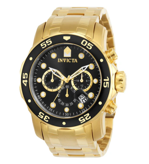 Reloj INVICTA Pro Driver SCUBA Gold Black 48mm (0072)