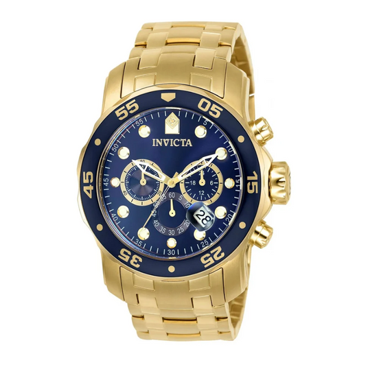Reloj INVICTA Pro Diver SCUBA Gold Blue 48mm (0073)