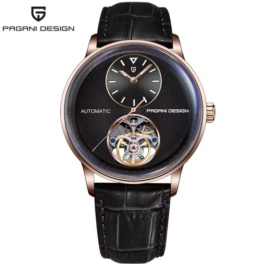 Reloj Automático PAGANI DESIGN Imperium Tourbillon Rose Black (PD1796)