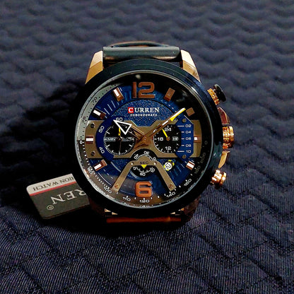 Reloj CURREN Blue Sport Cuero