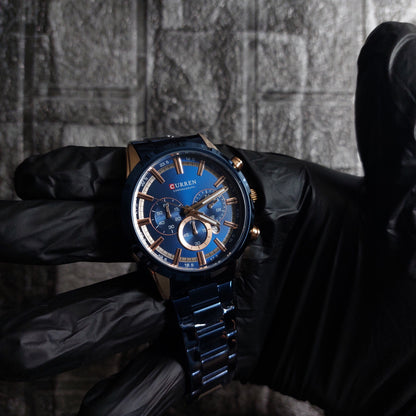 Reloj CURREN Blue Deportivo Acero Inoxidable