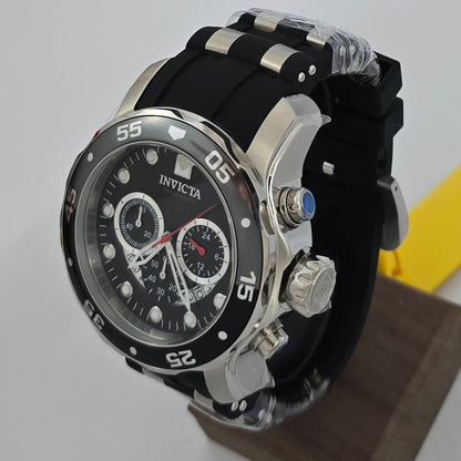 Reloj INVICTA Pro Driver SCUBA Silver Black BiTono 48mm (37230)
