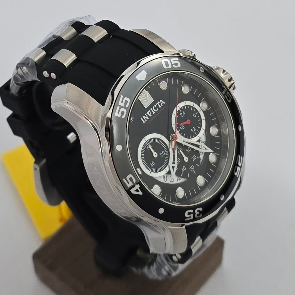 Reloj INVICTA Pro Driver SCUBA Silver Black BiTono 48mm (37230)