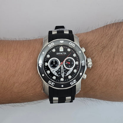Reloj INVICTA Pro Driver SCUBA Silver Black BiTono 48mm (37230)