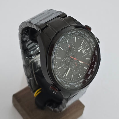 Reloj INVICTA Aviator Black 50mm (47820)