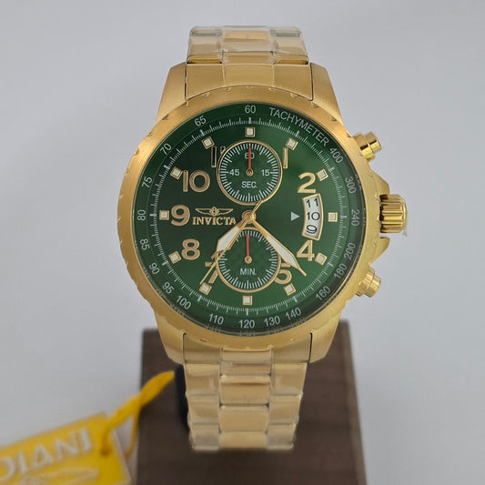 Reloj INVICTA Specialty Gold Green 45mm (48898)