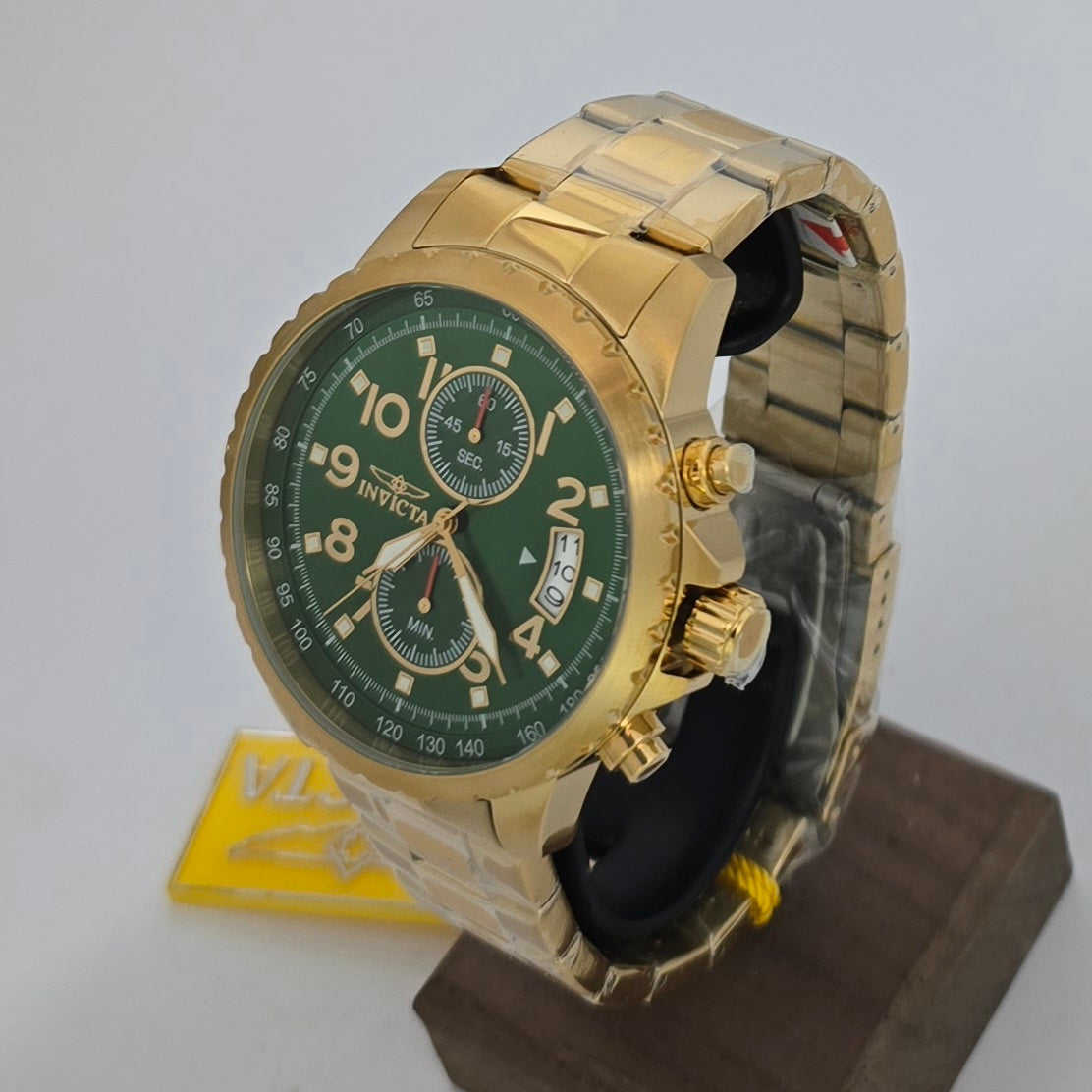 Reloj INVICTA Specialty Gold Green 45mm (48898)