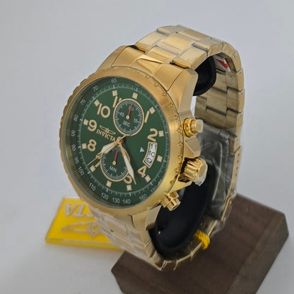 Reloj INVICTA Specialty Gold Green 45mm (48898)