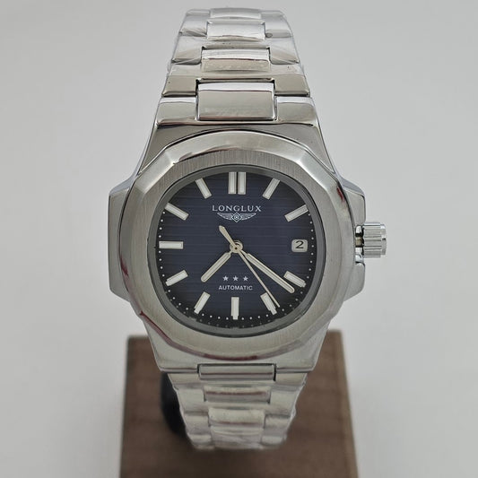 Reloj Automático Mecánico LONGLUX Blue Original