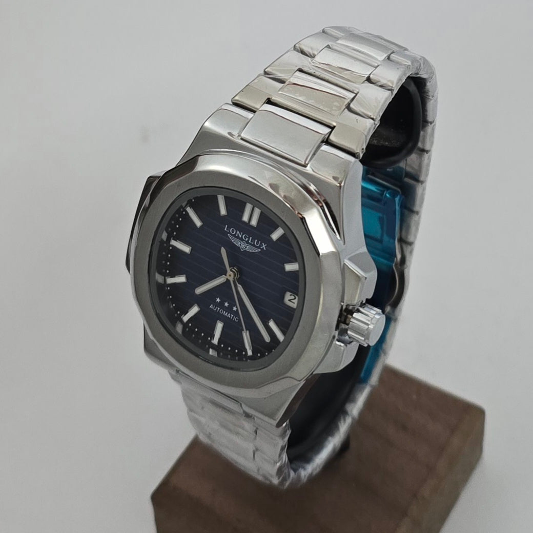 Reloj Automático Mecánico LONGLUX Blue Original