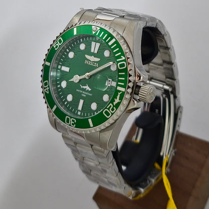 Reloj INVICTA Pro Diver Green 43mm 100metros (30020)