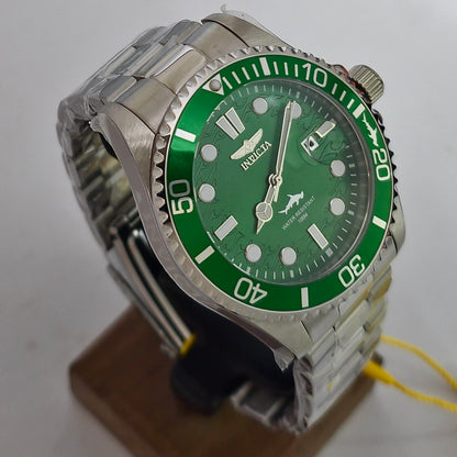 Reloj INVICTA Pro Diver Green 43mm 100metros (30020)
