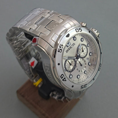 Reloj INVICTA Pro Driver SCUBA Full Silver 48mm (0071)
