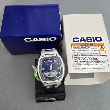 Reloj Casio AW81D-2AV Acero Telememo 30