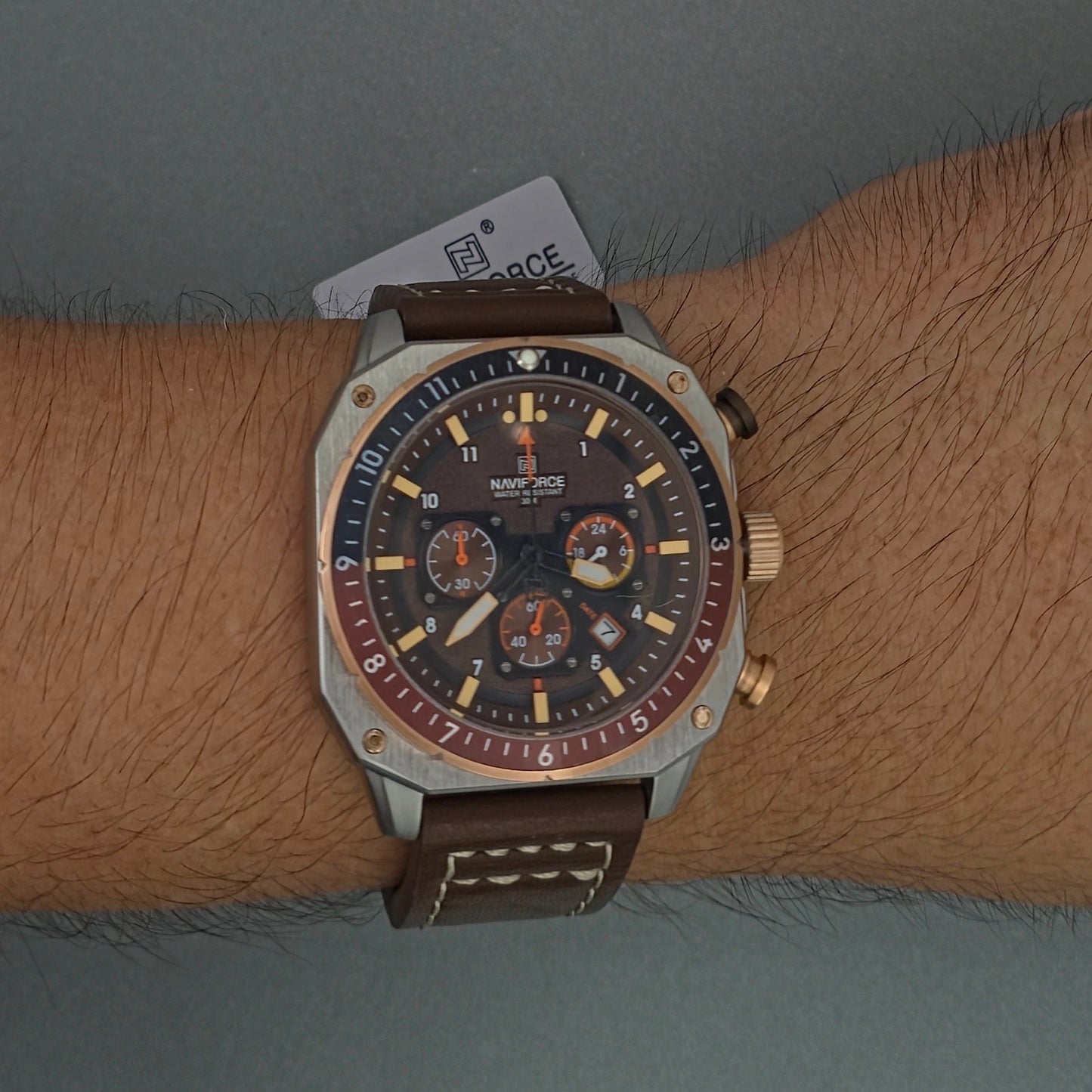 Reloj NAVIFORCE Competitive Leather