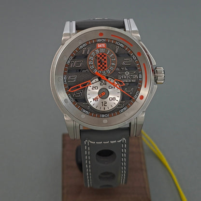 Reloj INVICTA Racing Leather Gris (47535)