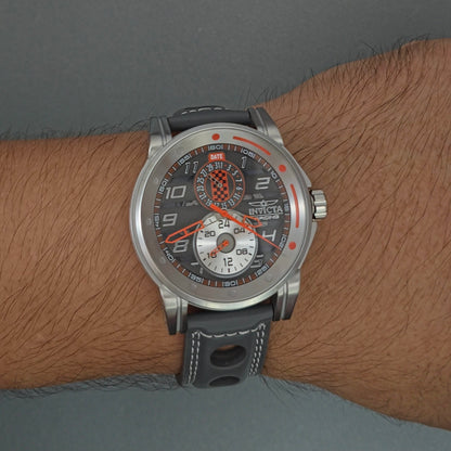 Reloj INVICTA Racing Leather Gris (47535)