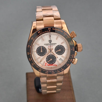 Reloj PAGANI DESIGN Daytona Meteor Rose White (PD1644)