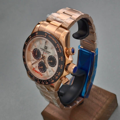 Reloj PAGANI DESIGN Daytona Meteor Rose White (PD1644)