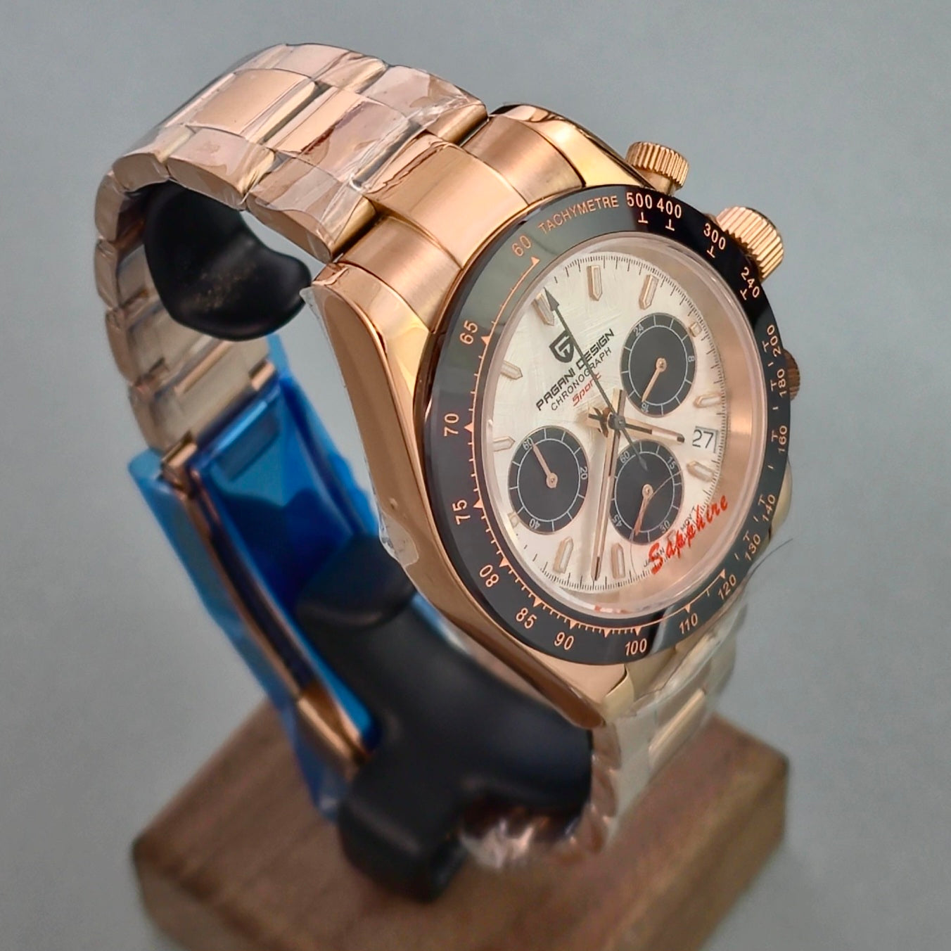 Reloj PAGANI DESIGN Daytona Meteor Rose White (PD1644)