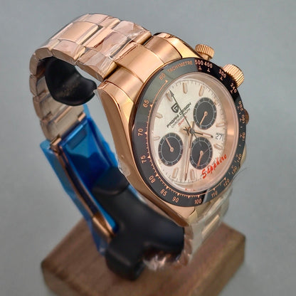 Reloj PAGANI DESIGN Daytona Meteor Rose White (PD1644)