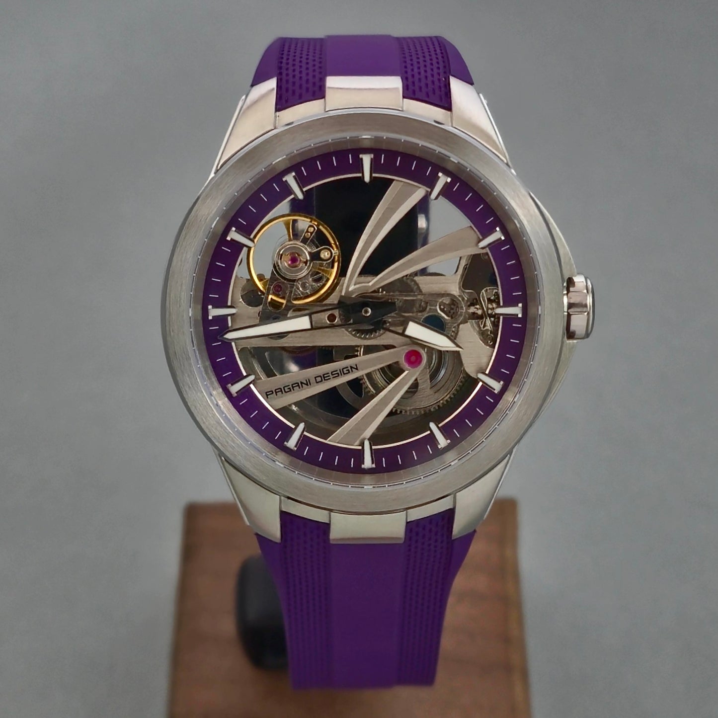 Reloj Automático PAGANI DESIGN Sport Purple (PDYS030)