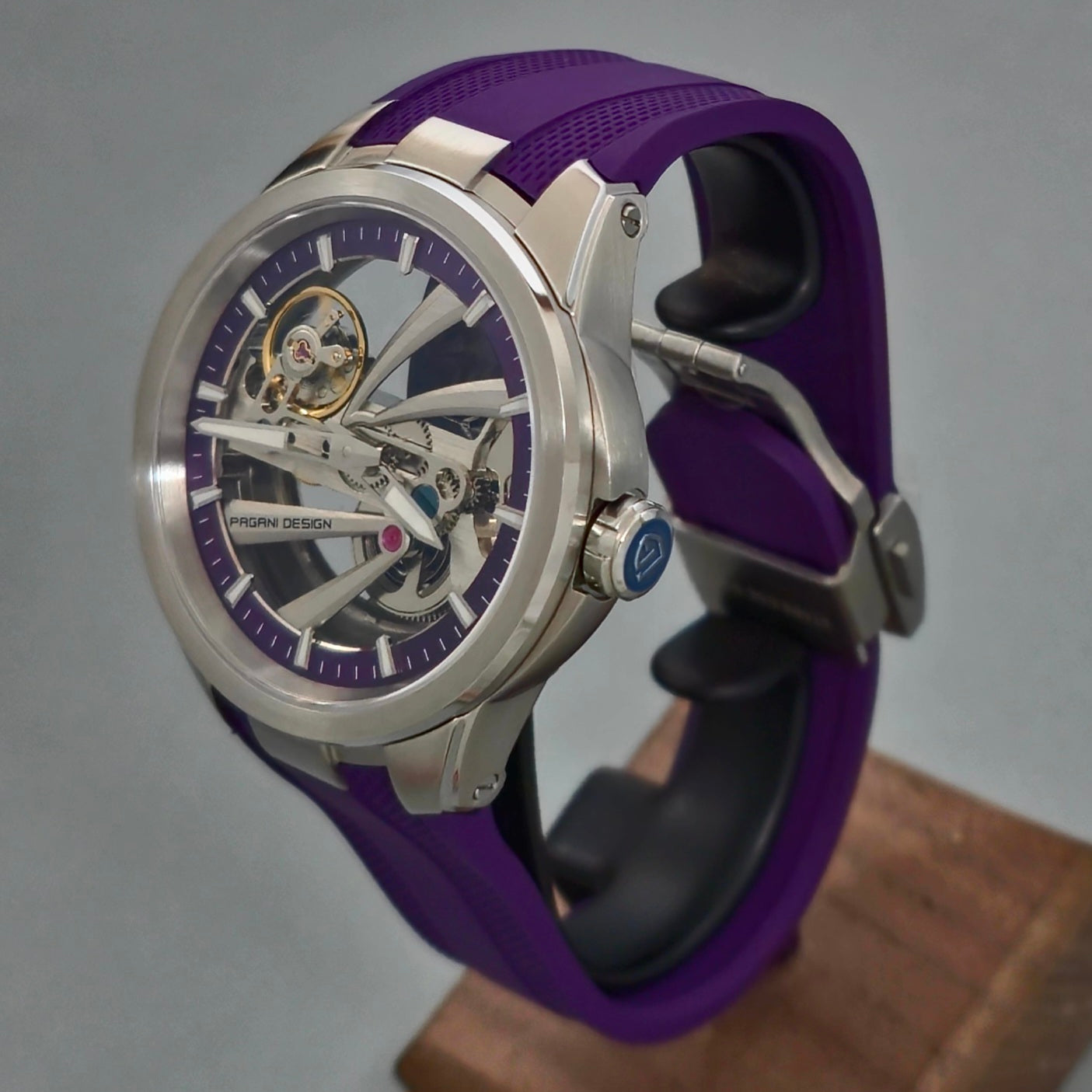 Reloj Automático PAGANI DESIGN Sport Purple (PDYS030)