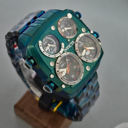 Reloj INVICTA Aviator Zulu 4Zone Green 50mm (50657)