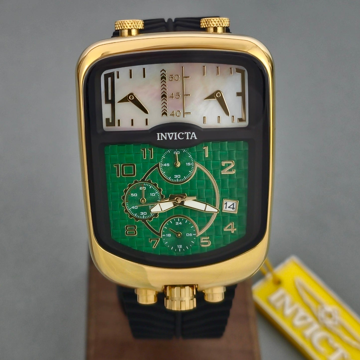 Reloj INVICTA S1 Rally Triple Time Chronograph Green (29705)