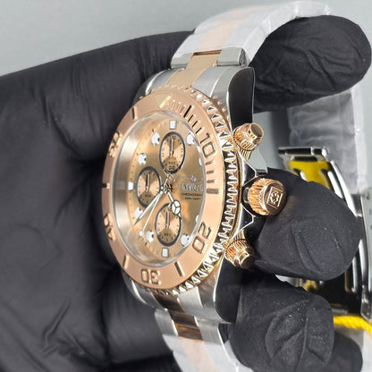 Reloj INVICTA Pro Diver Chronograph Rose Gold 200metros 43.5mm (1775)