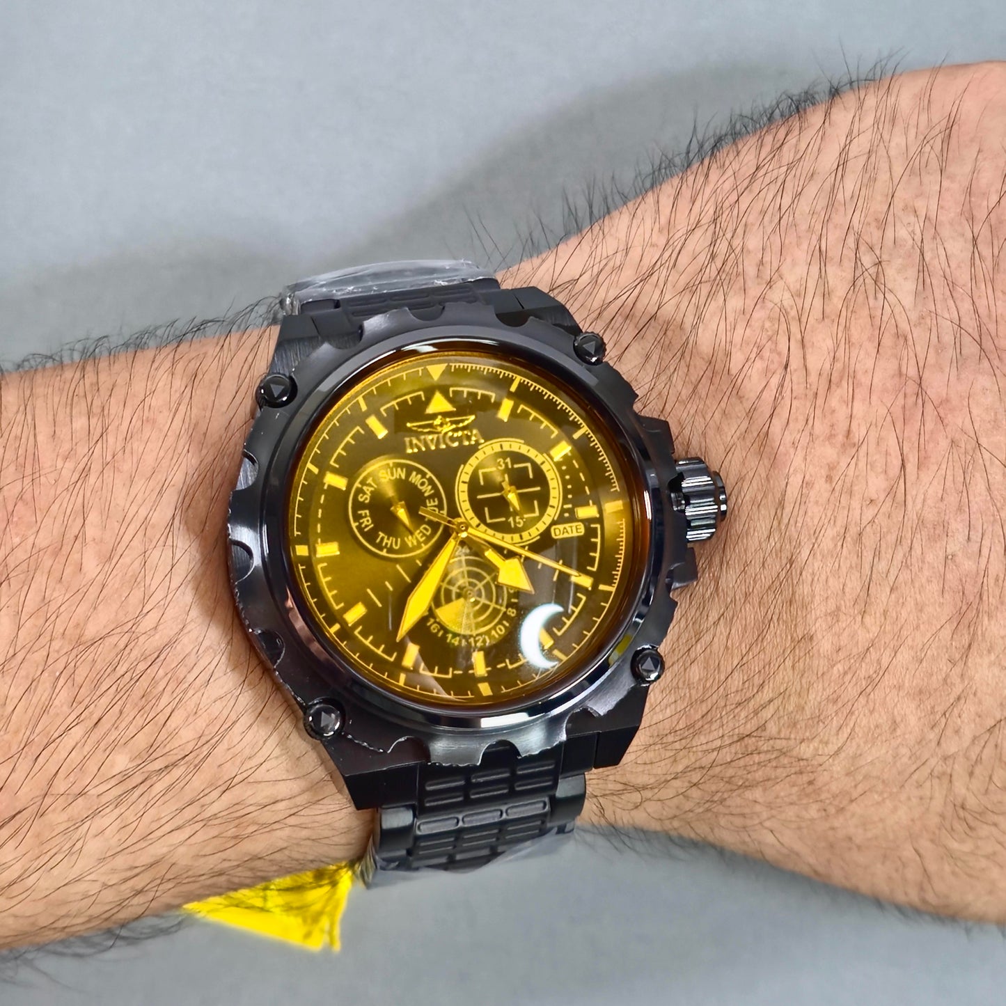 Reloj INVICTA Coalition Forces Spline Yellow 50mm (49201)
