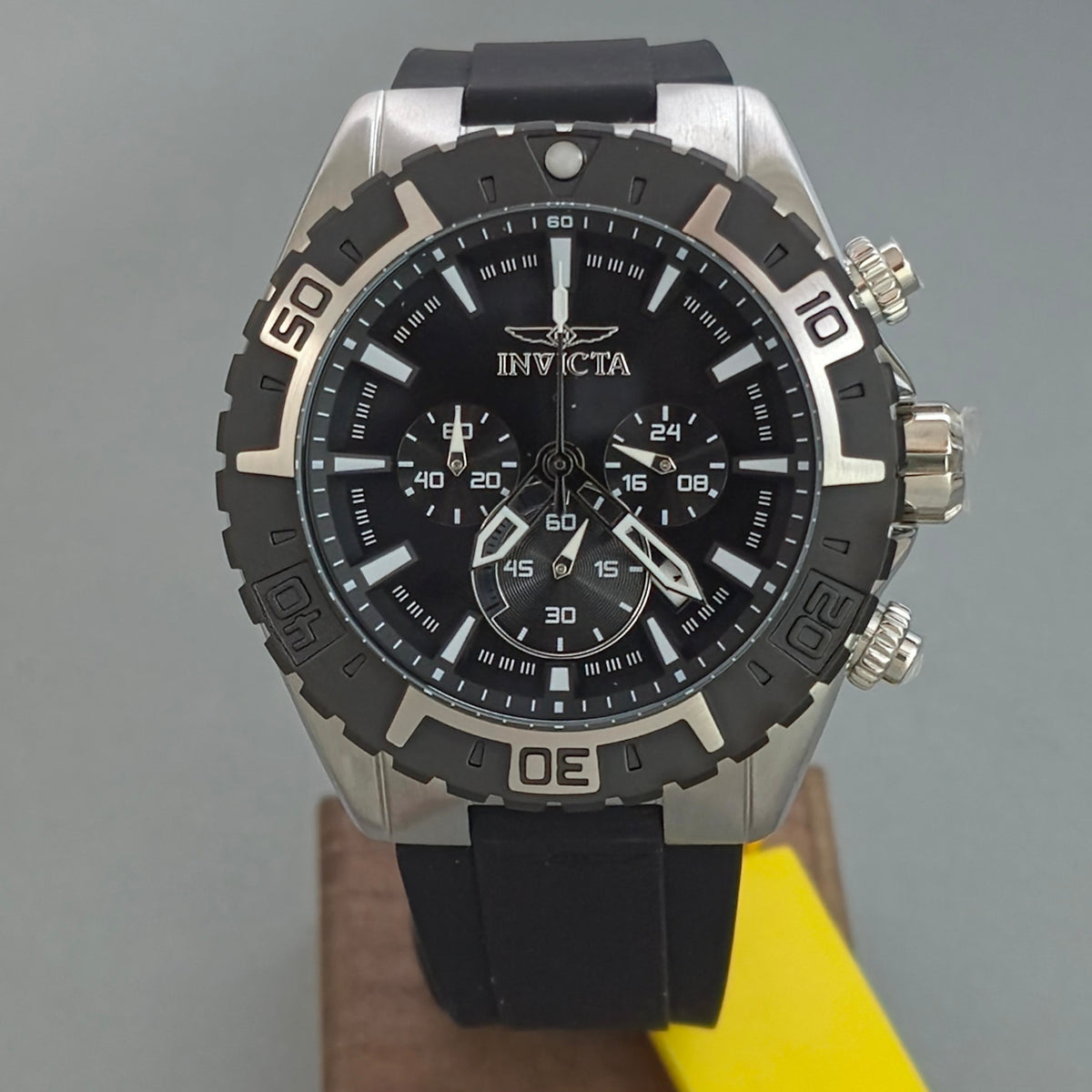 Reloj INVICTA Aviator Deportivo Black 49mm (37630)