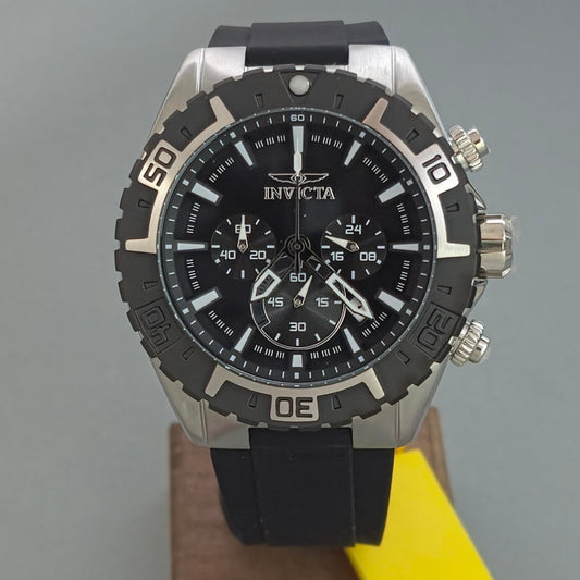 Reloj INVICTA Aviator Deportivo Black 49mm (37630)