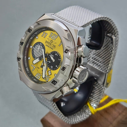 Reloj INVICTA Racing Checkered Velocity Yellow 48mm (47199)