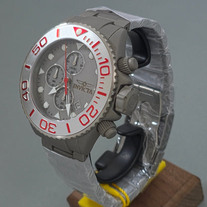 Reloj INVICTA Grand Diver Titanio Red 52mm (49146)