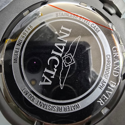 Reloj INVICTA Grand Diver Titanio Red 52mm (49146)