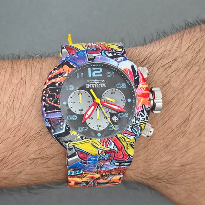Reloj INVICTA Pro Diver Graffiti Aqua Plating 52mm (36779)