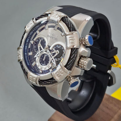 Reloj INVICTA Bolt Deportivo Silver Black 52mm (24691)